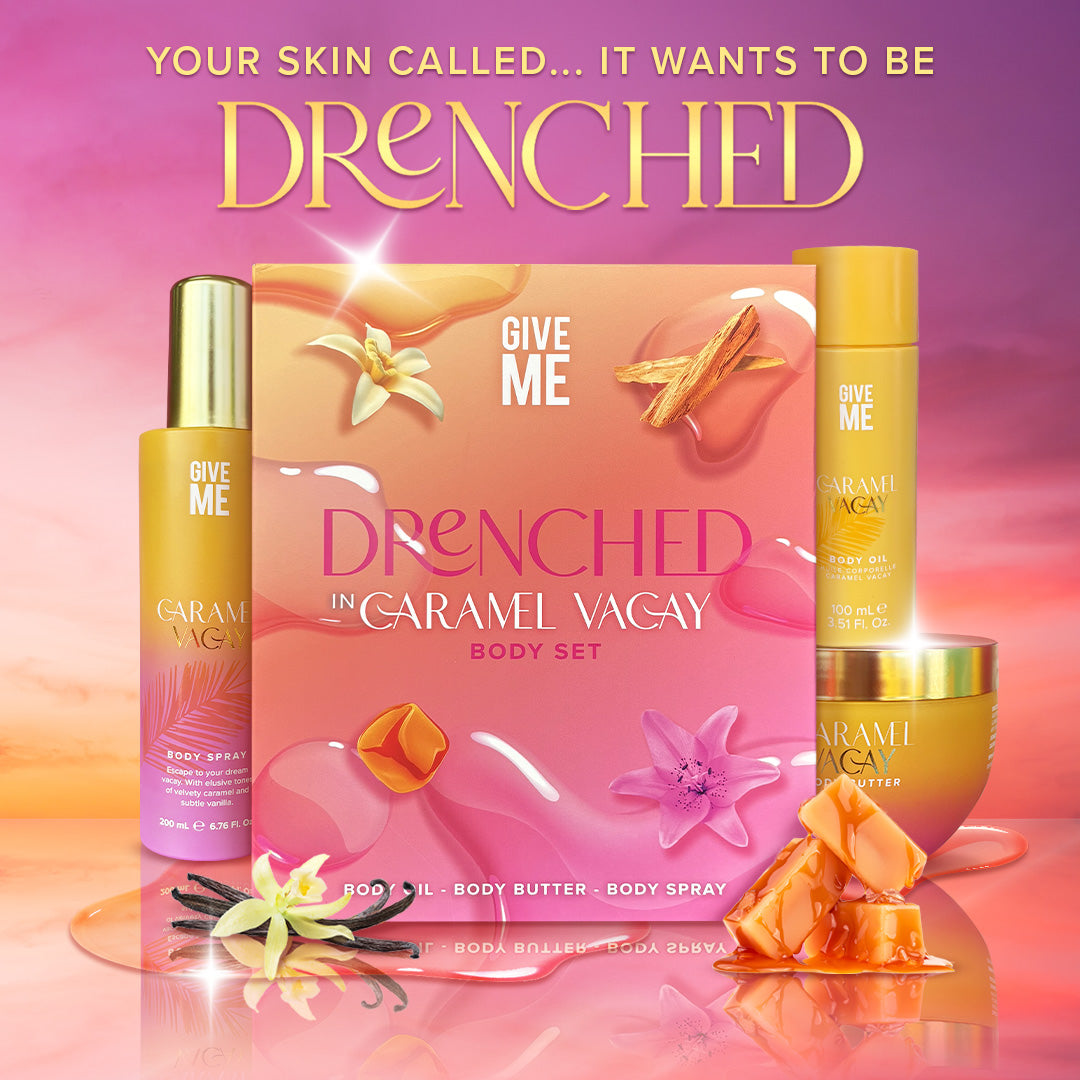Caramel Vacay Drenched Skin Set