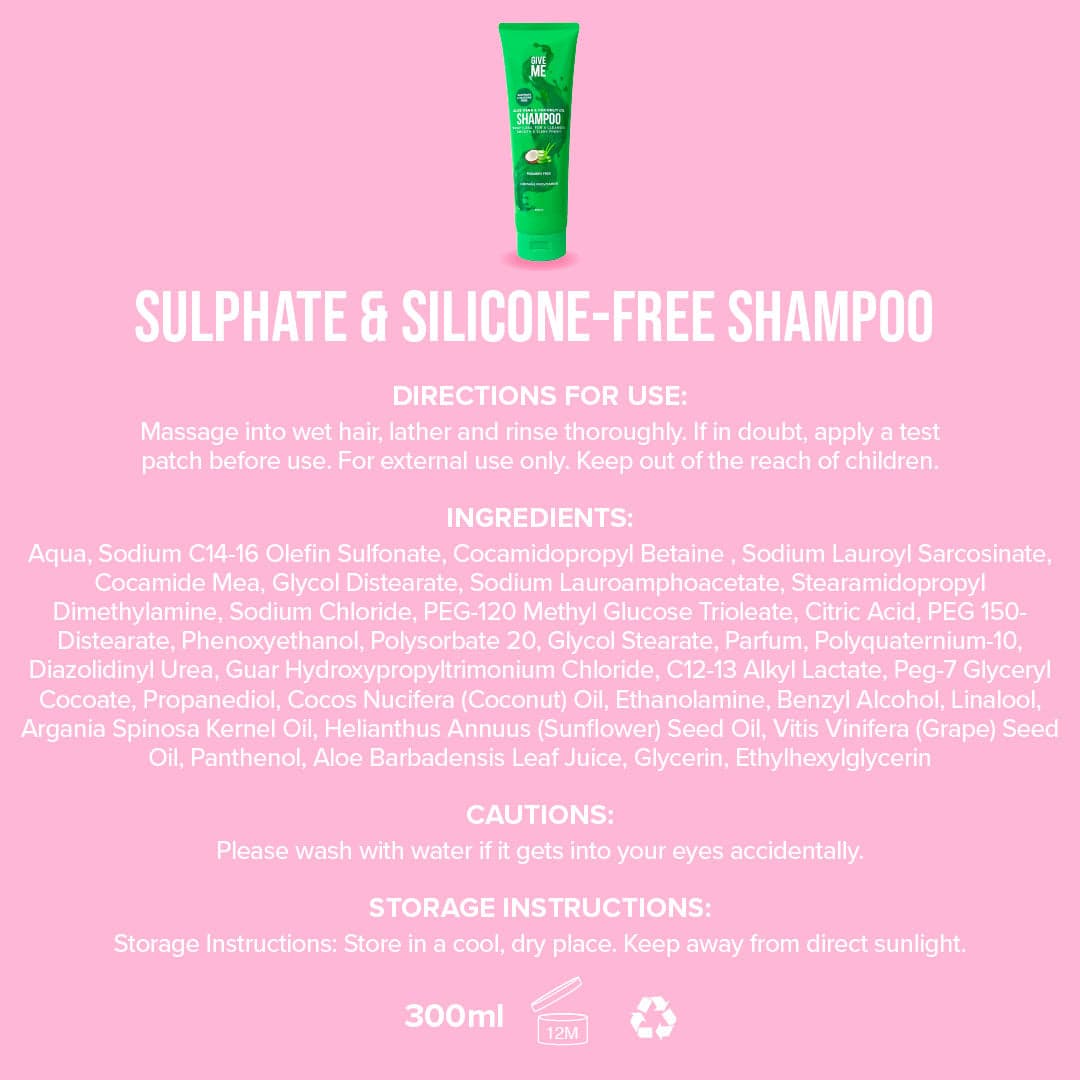 Sulphate & Silicone-Free Haircare Bundle - Give Me Cosmetics