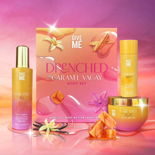 Caramel Vacay Drenched Skin Set