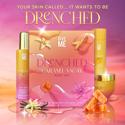 Caramel Vacay Drenched Skin Set