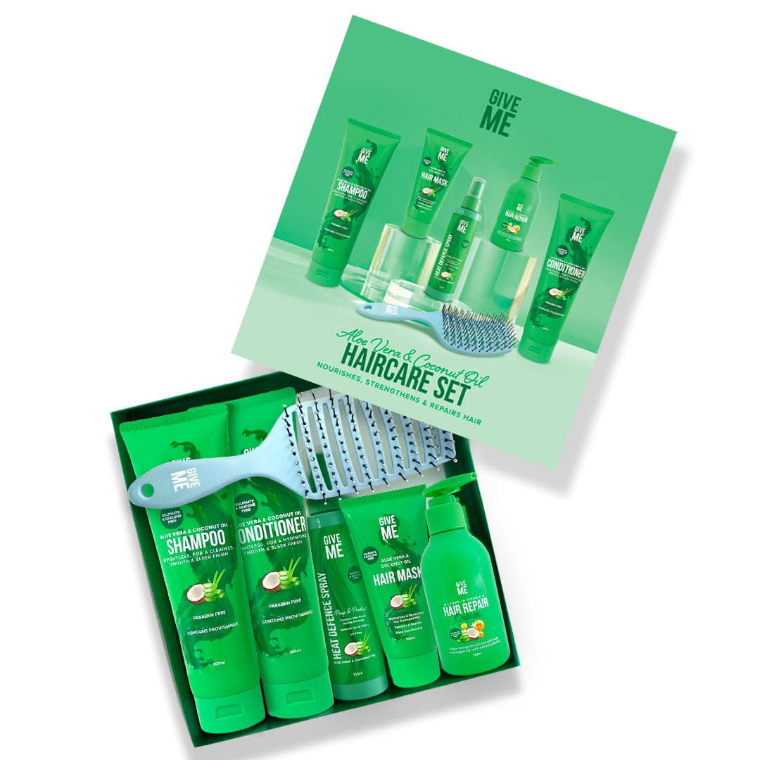 Aloe Vera & Coconut Oil Full Haircare Set - Give Me Cosmetics