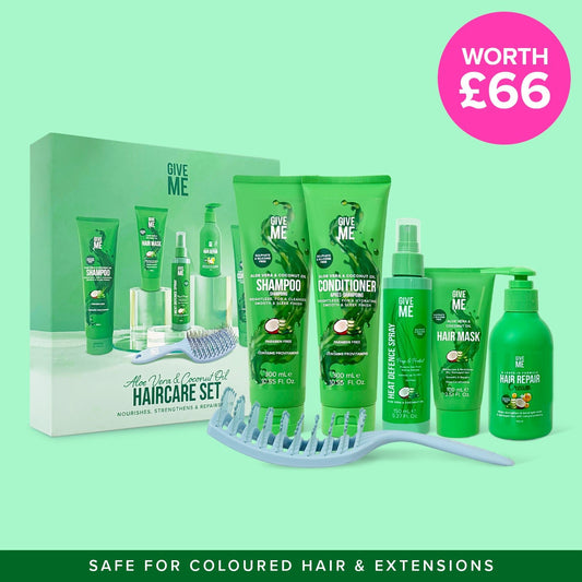 Aloe Vera & Coconut Oil Full Haircare Set - Give Me Cosmetics