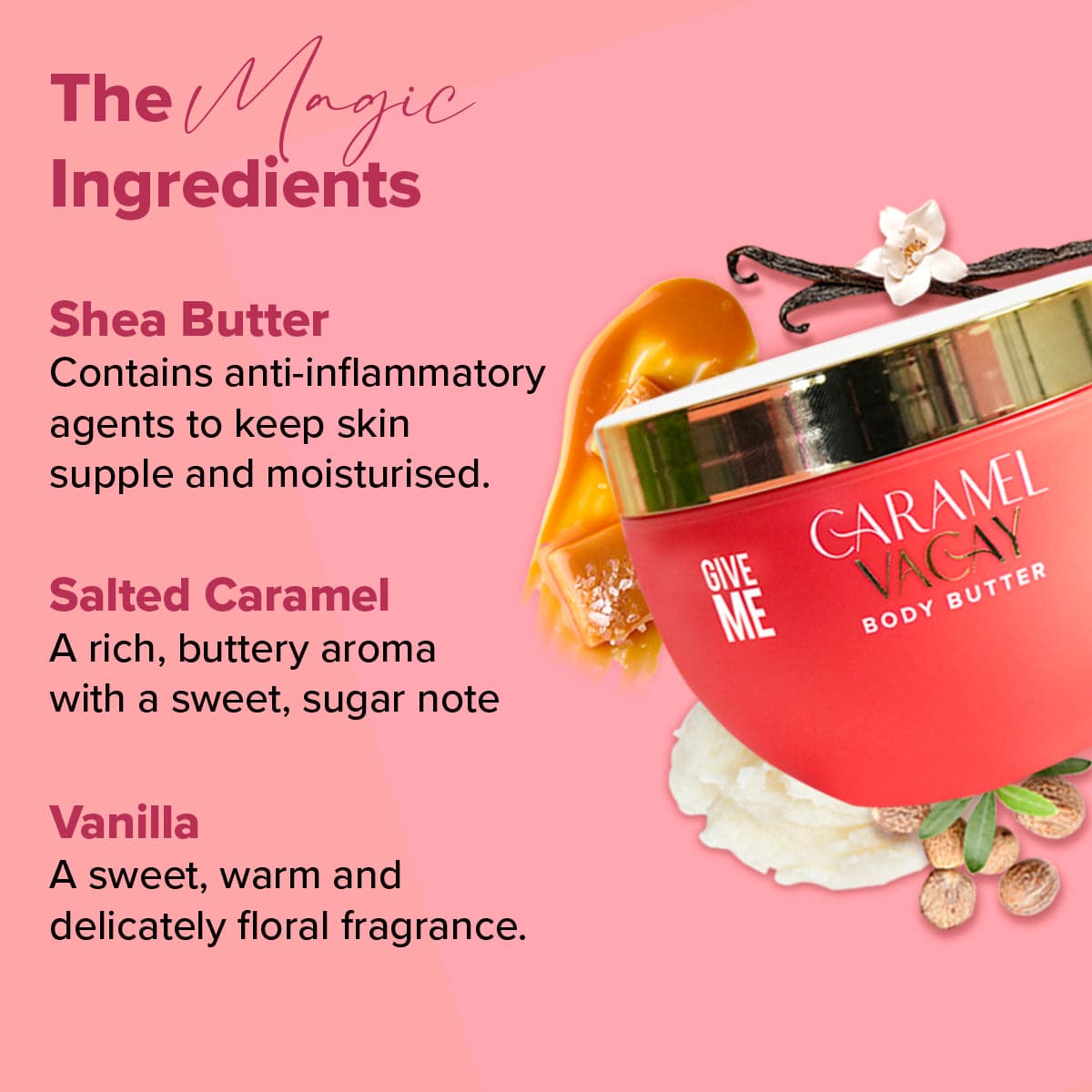 Caramel Vacay Body Butter - Give Me Cosmetics