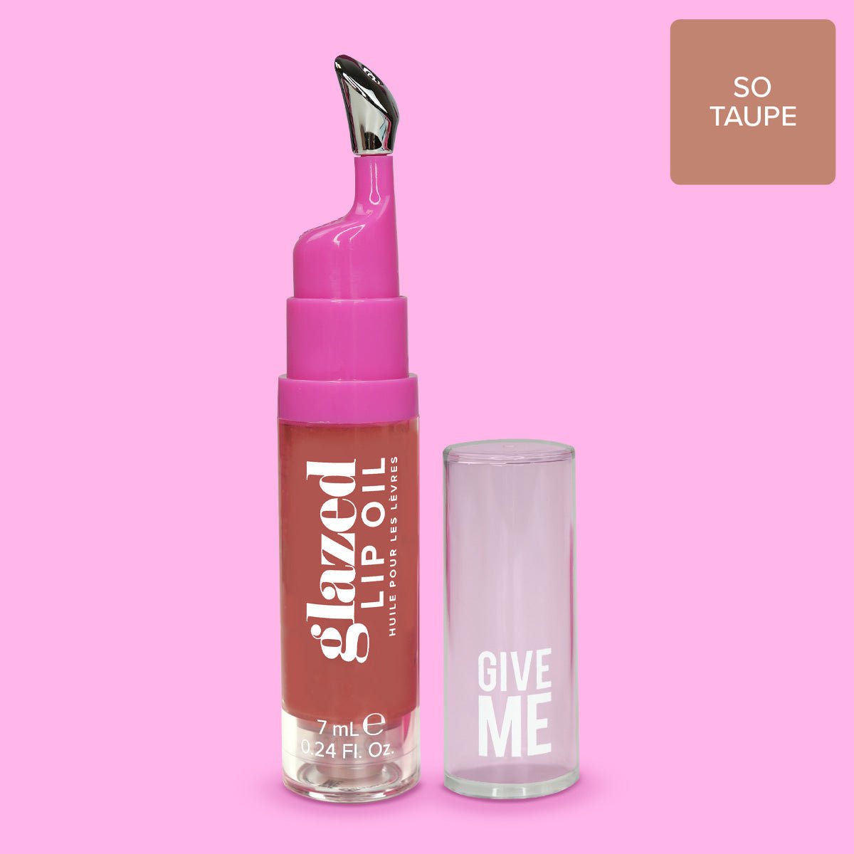 Glazed Lip Oil - So Taupe - Give Me Cosmetics