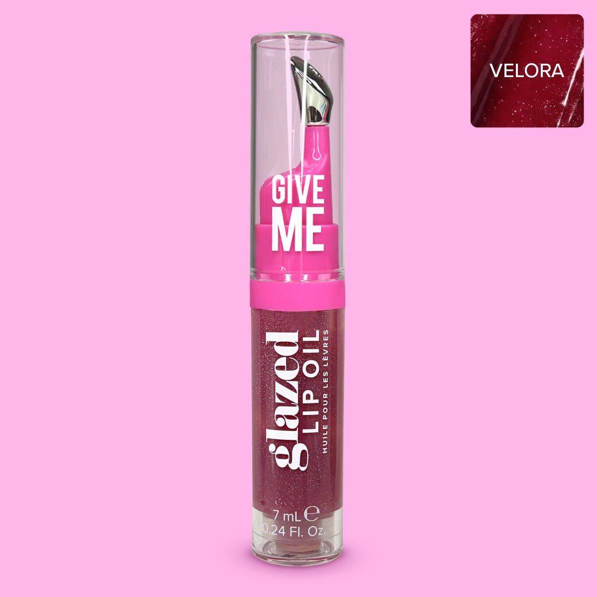 Glazed Lip Oil - Velora - Give Me Cosmetics