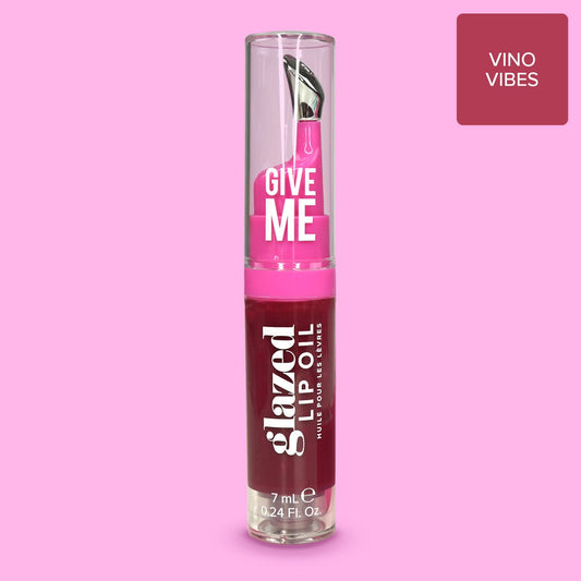 Glazed Lip Oil - Vino Vibes - Give Me Cosmetics