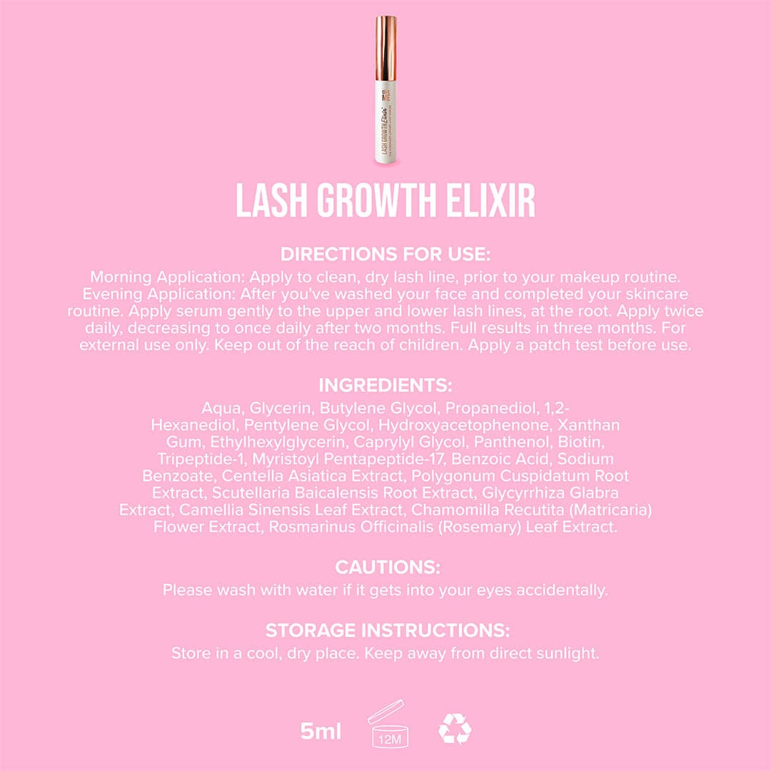 Lash Growth Elixir - Give Me Cosmetics