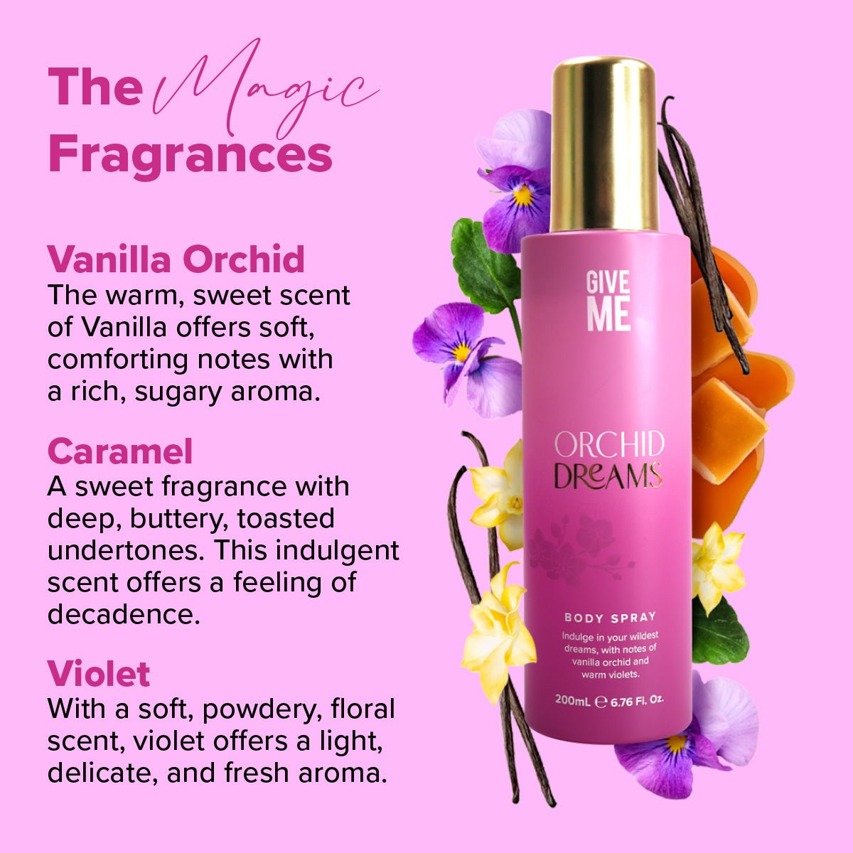 Orchid Dreams Body Spray - Give Me Cosmetics