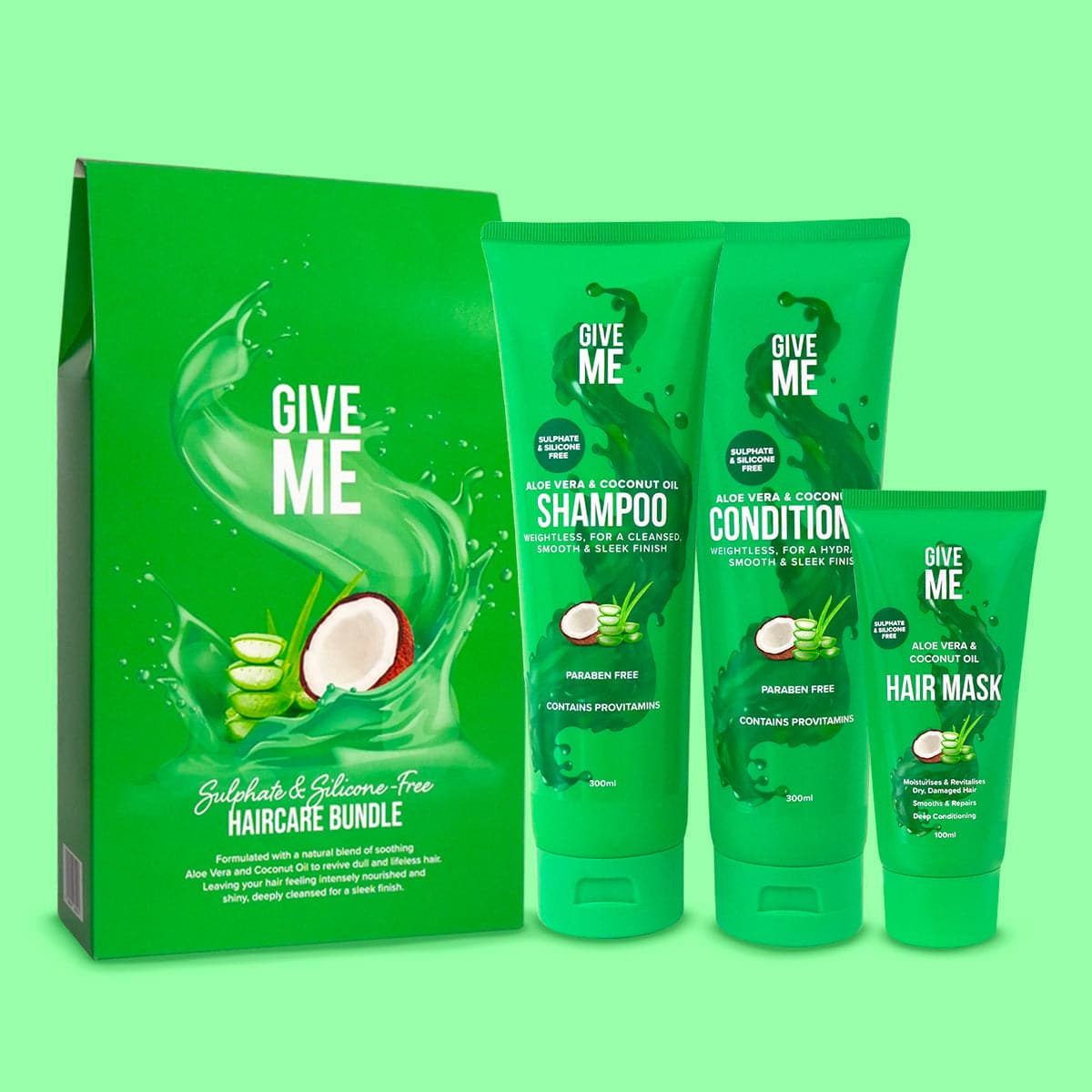 Sulphate & Silicone-Free Haircare Bundle - Give Me Cosmetics