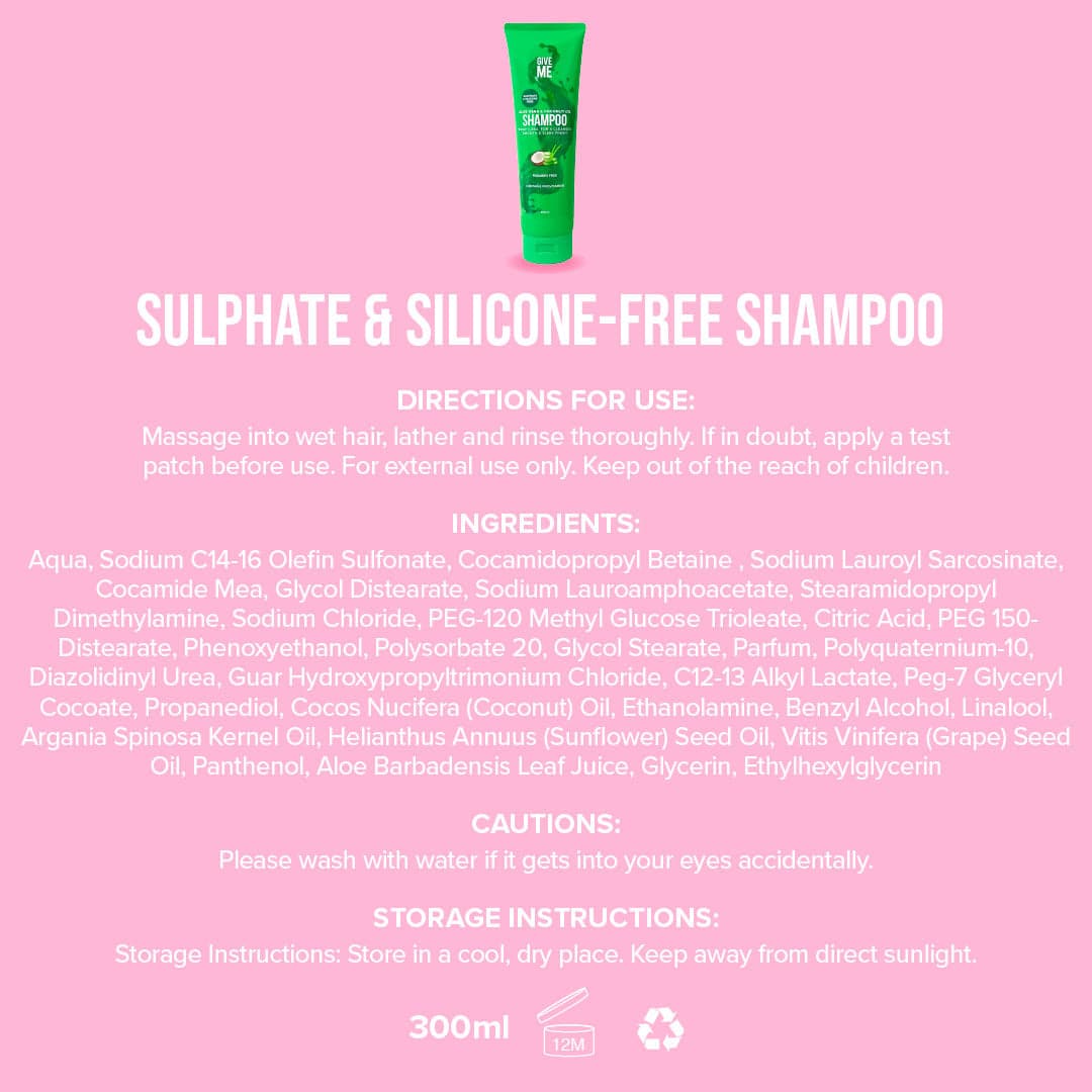 Sulphate & Silicone-Free Nourishing Shampoo & Conditioner Bundle - Give Me Cosmetics