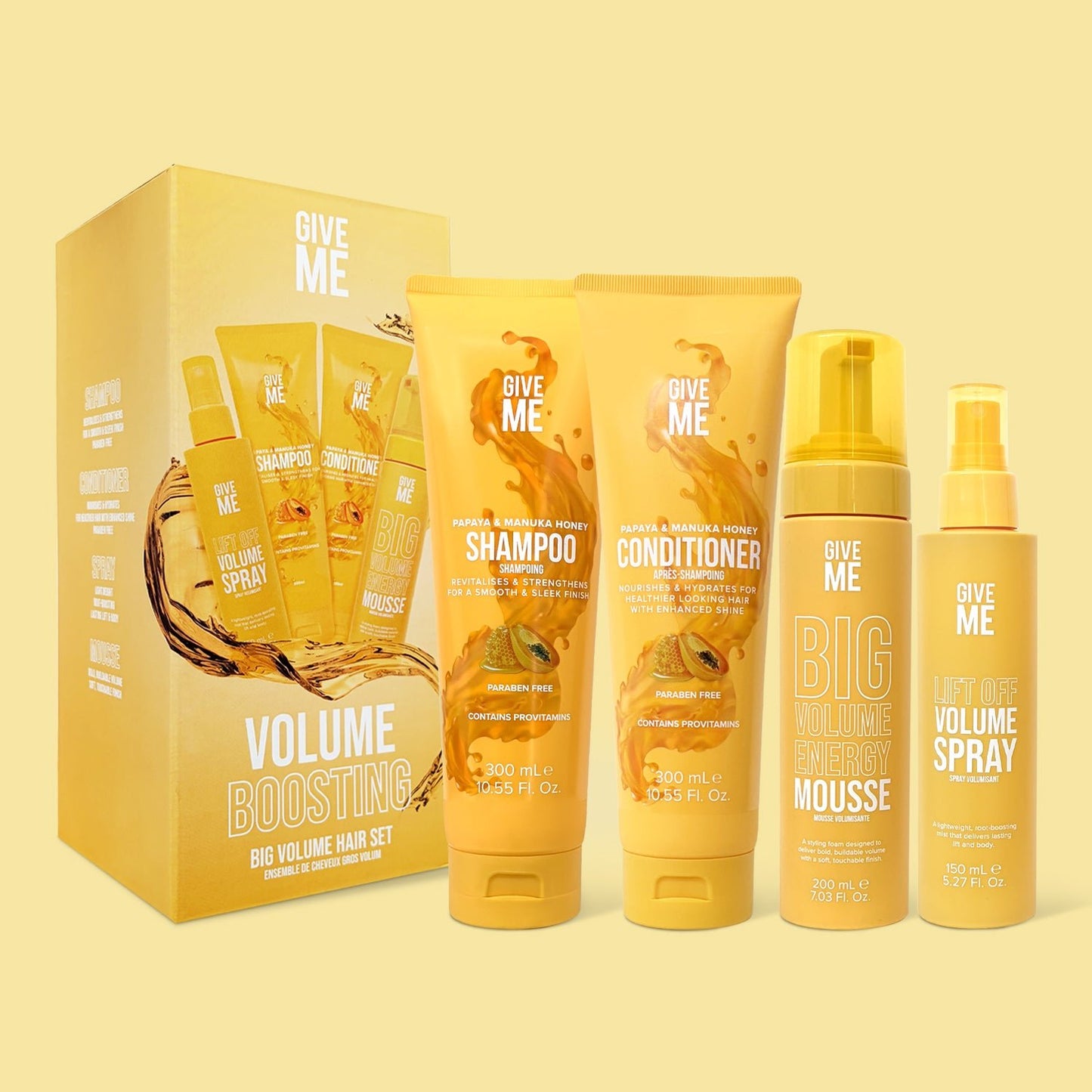 The Big Volume Haircare Set (Worth £37.96) - Give Me Cosmetics