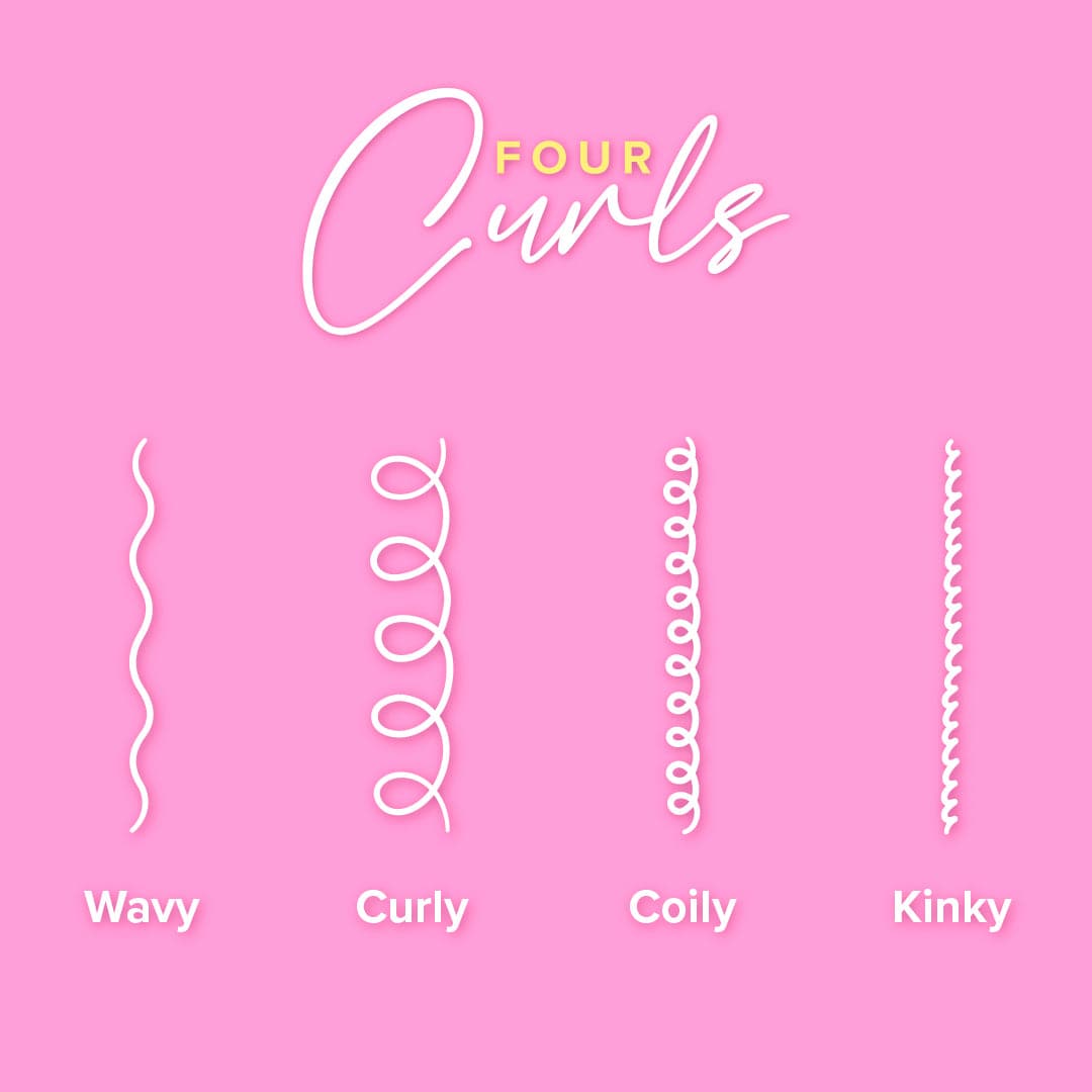 Four curls conditioner for curly hair range