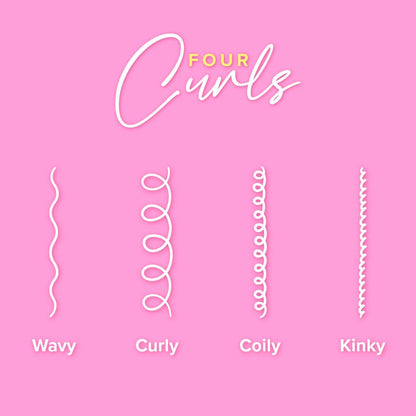 Four curls conditioner for curly hair range